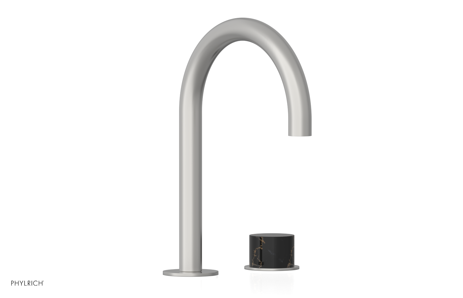BASIC II - Single Handle Faucet, Black Marble Handle 230-05-03