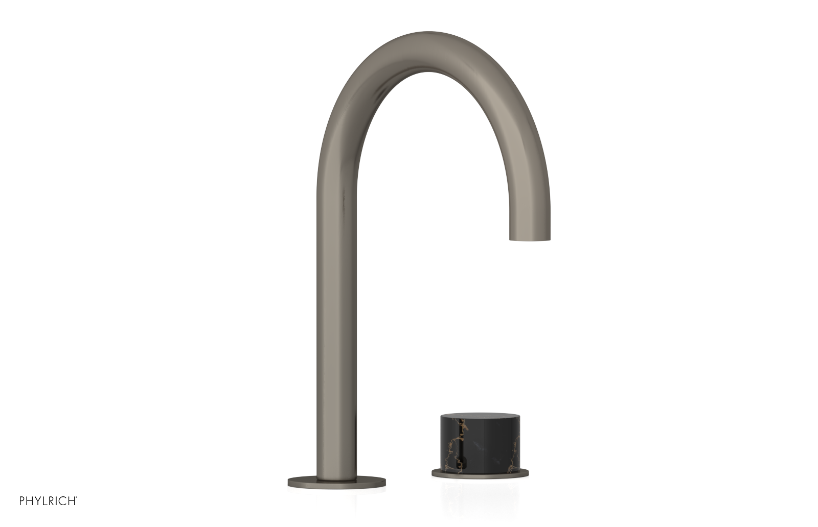 BASIC II - Single Handle Faucet, Black Marble Handle 230-05-03