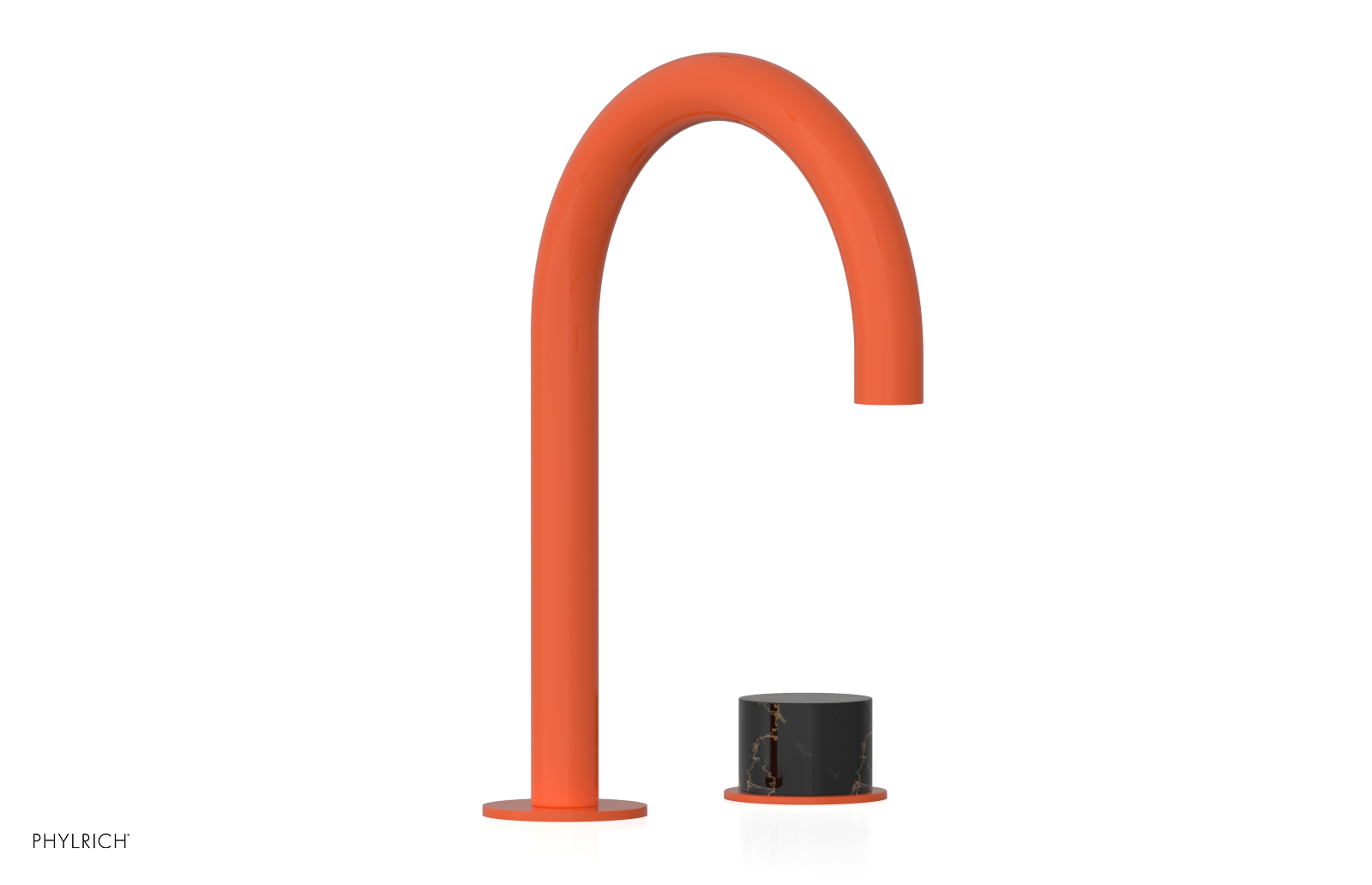 BASIC II - Single Handle Faucet, Black Marble Handle 230-05-03