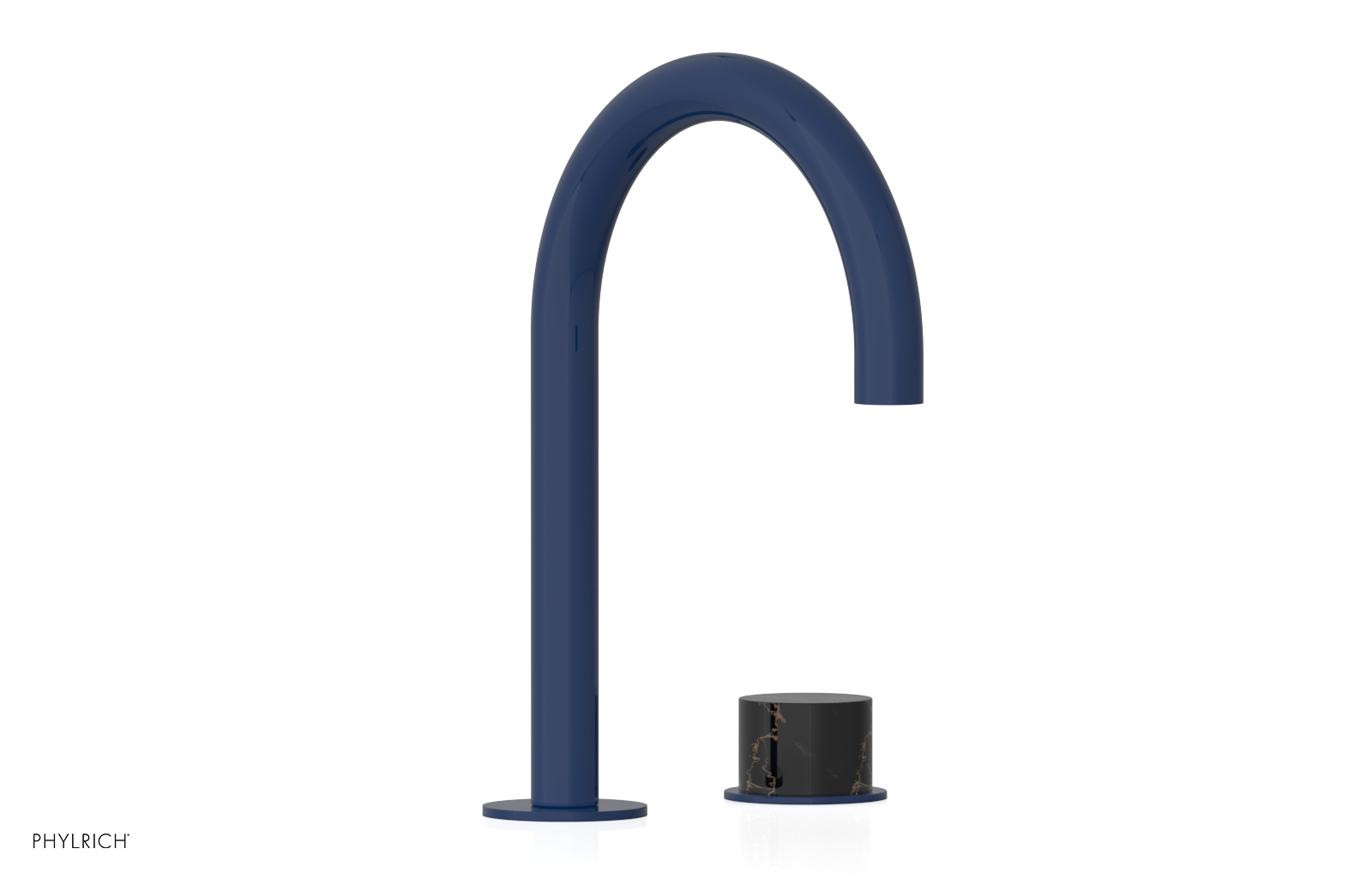 BASIC II - Single Handle Faucet, Black Marble Handle 230-05-03