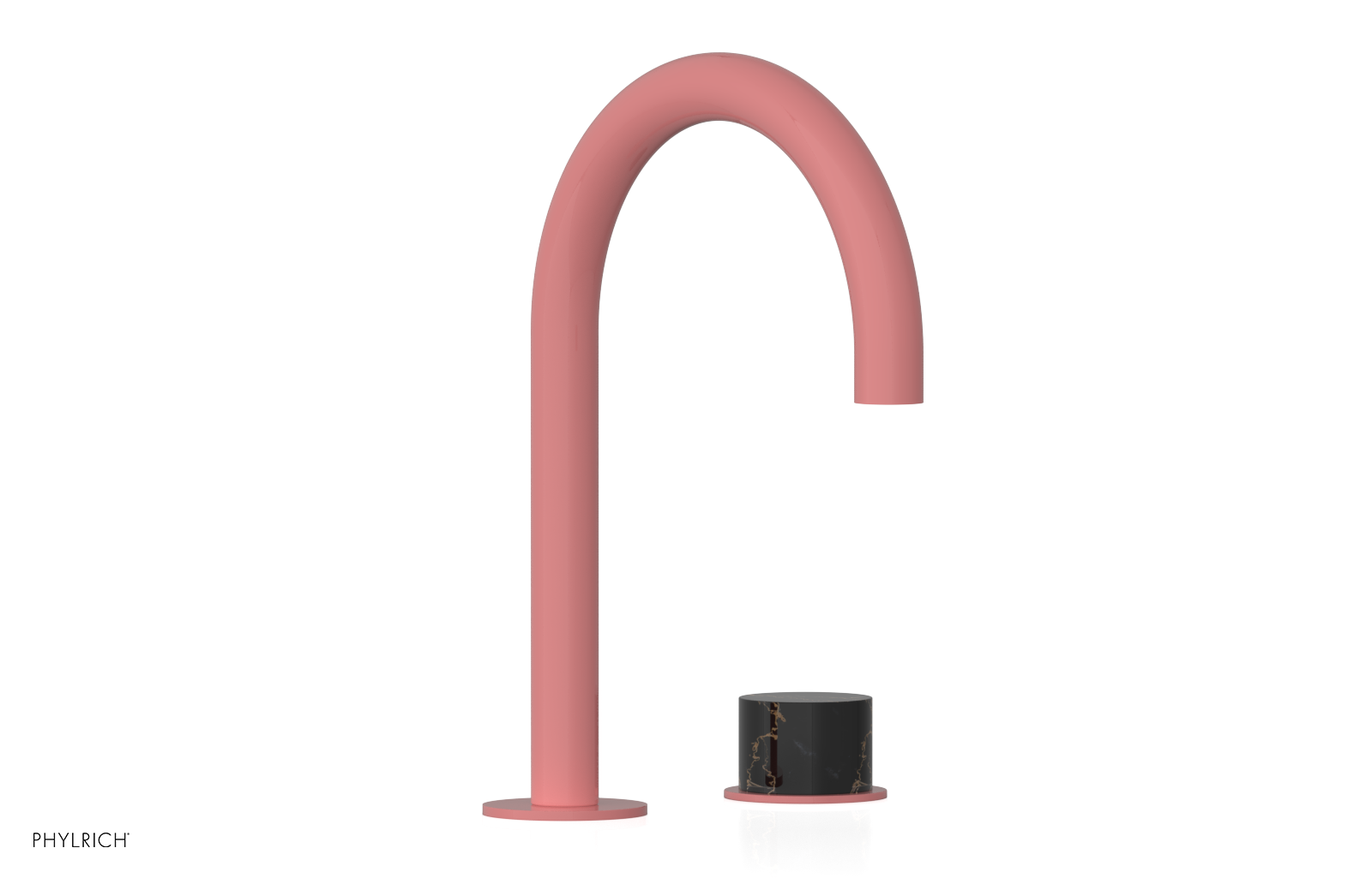 BASIC II - Single Handle Faucet, Black Marble Handle 230-05-03