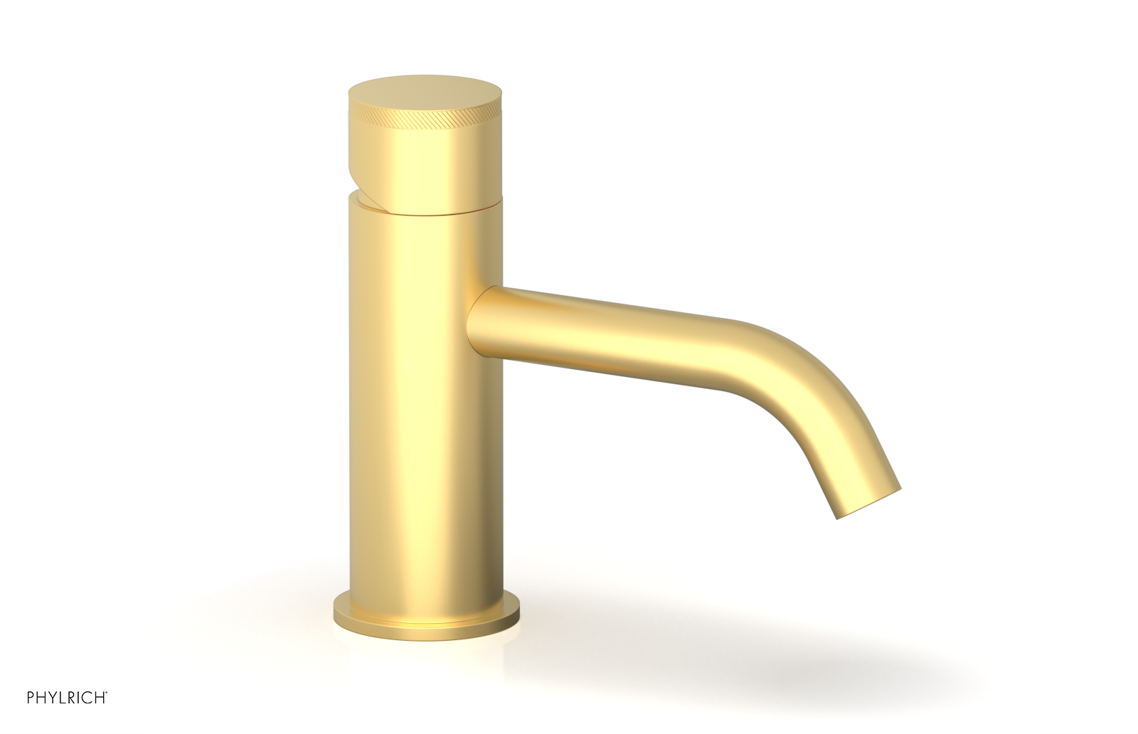 BASIC II - 6" Single Hole Lavatory Faucet, Knurled Handle 230-06-6