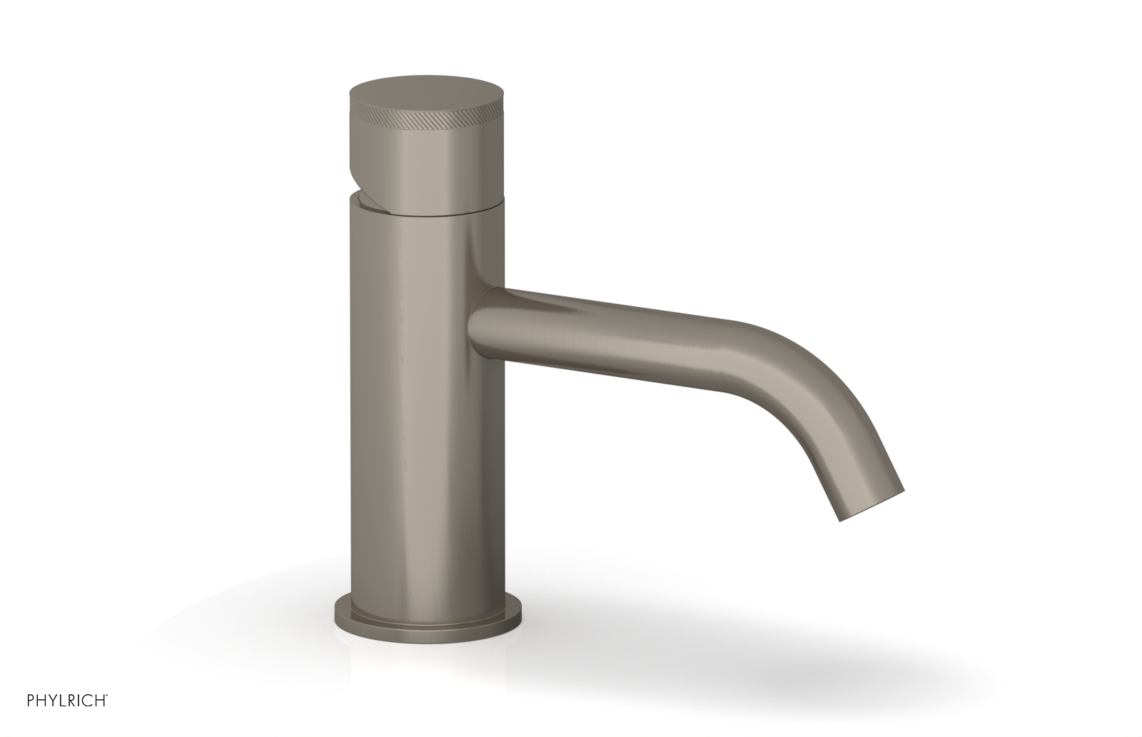 BASIC II - 6" Single Hole Lavatory Faucet, Knurled Handle 230-06-6