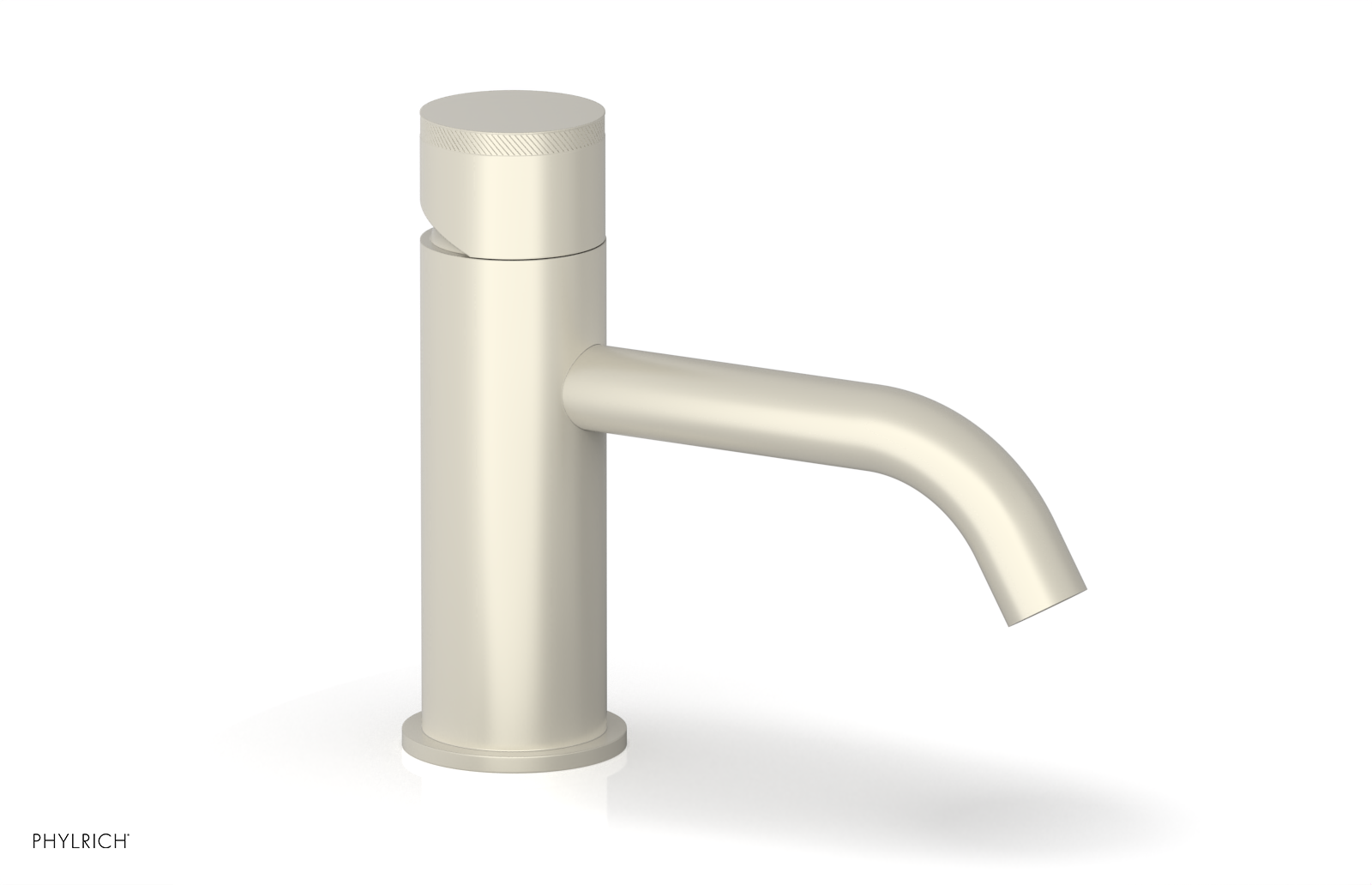 BASIC II - 6" Single Hole Lavatory Faucet, Knurled Handle 230-06-6