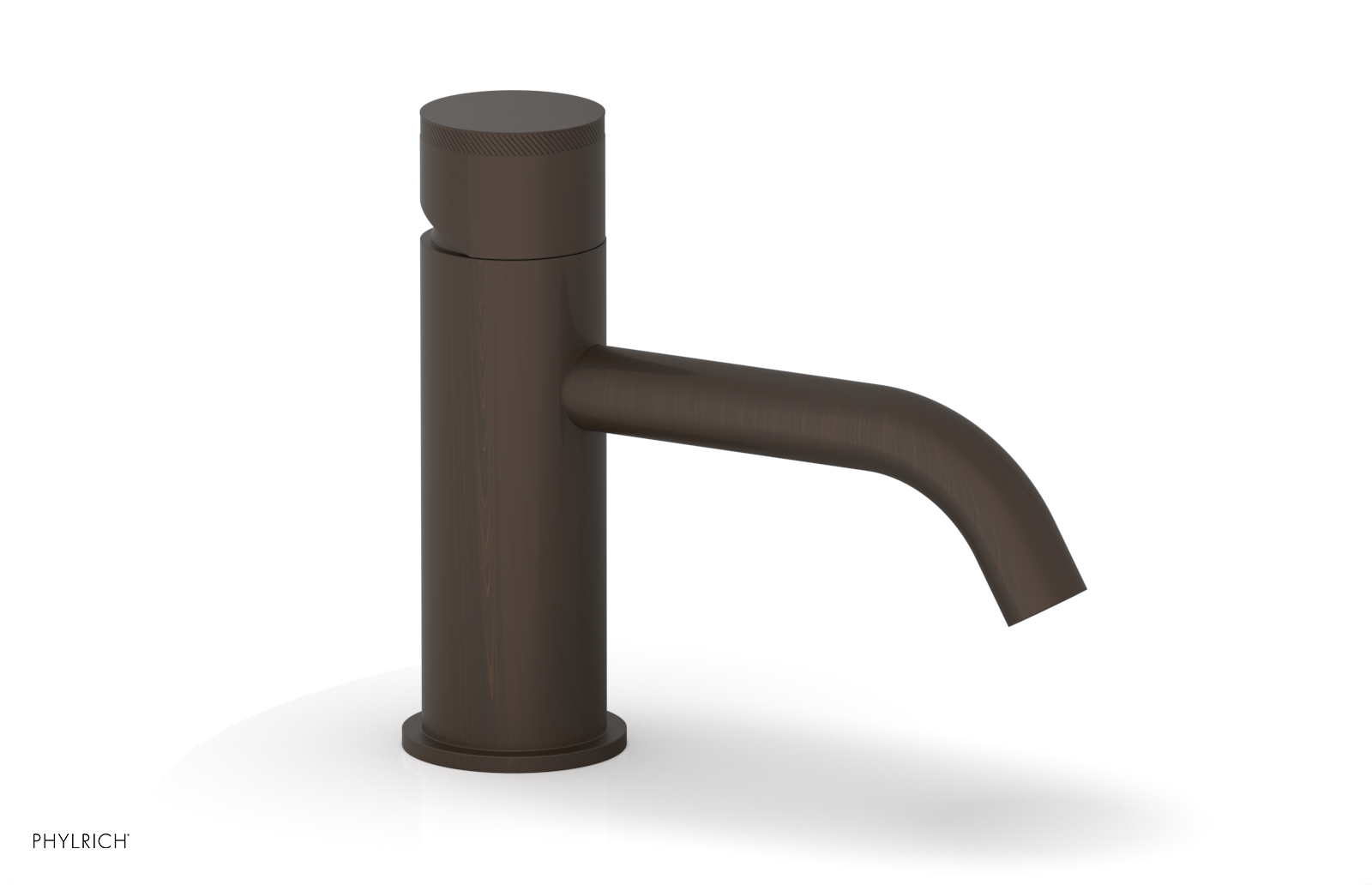 BASIC II - 6" Single Hole Lavatory Faucet, Knurled Handle 230-06-6