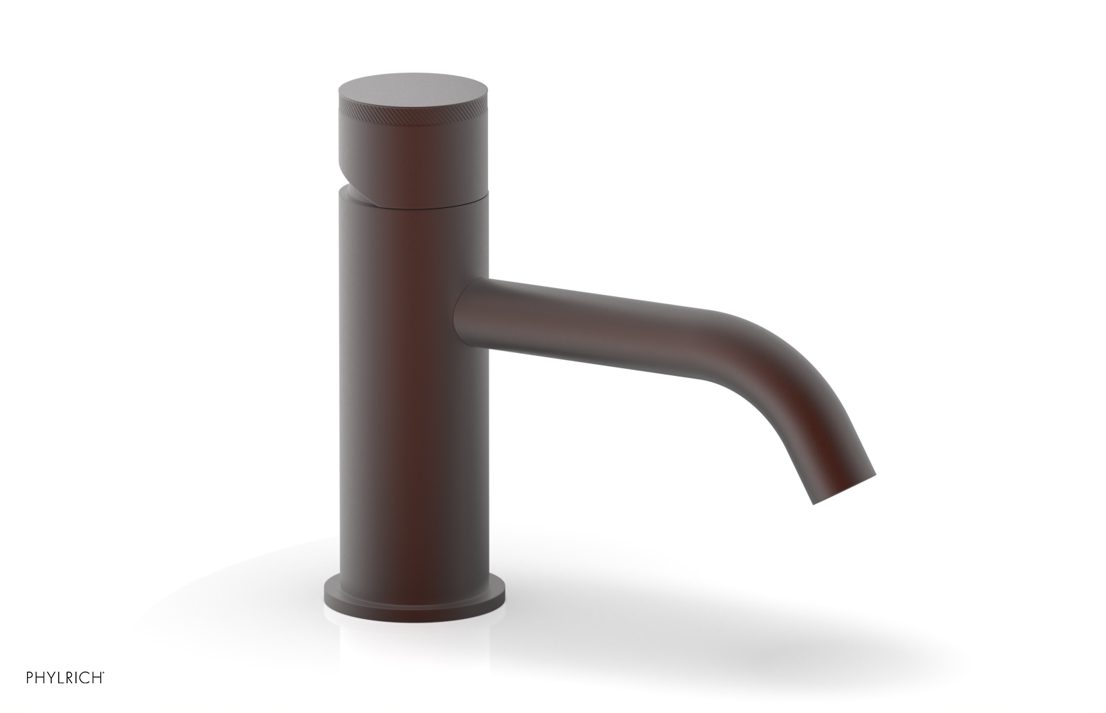 BASIC II - 6" Single Hole Lavatory Faucet, Knurled Handle 230-06-6