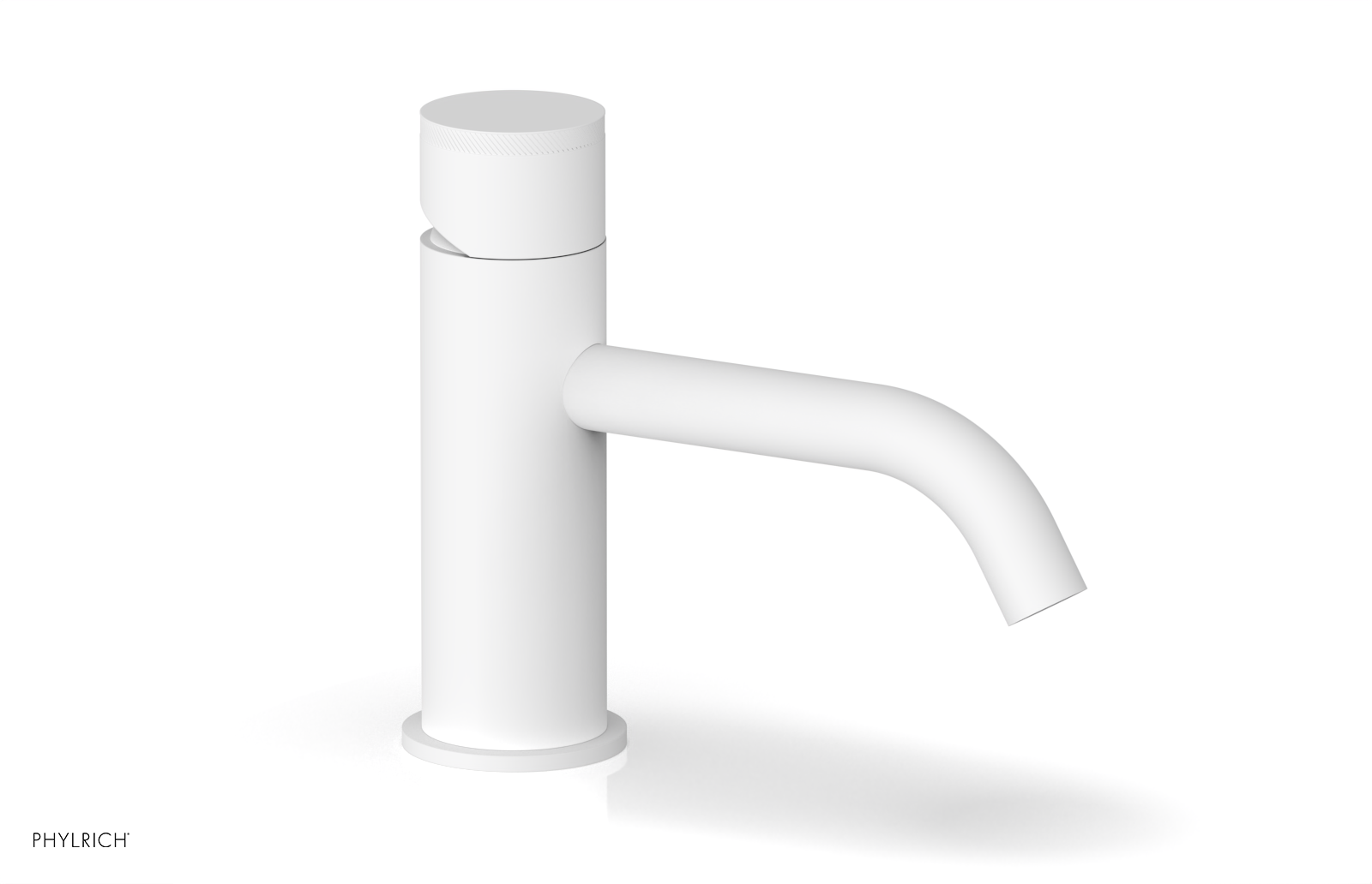 BASIC II - 6" Single Hole Lavatory Faucet, Knurled Handle 230-06-6