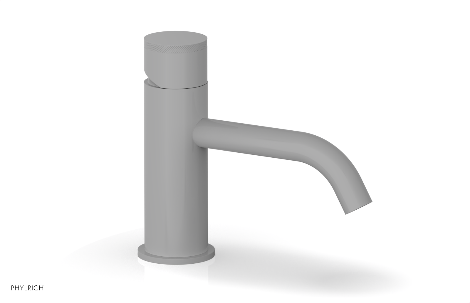 BASIC II - 6" Single Hole Lavatory Faucet, Knurled Handle 230-06-6