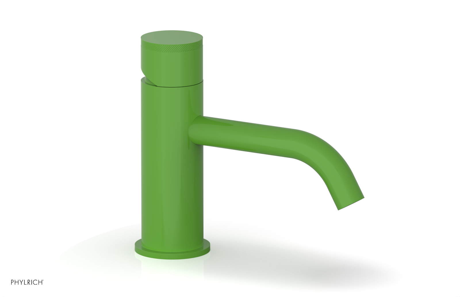 BASIC II - 6" Single Hole Lavatory Faucet, Knurled Handle 230-06-6