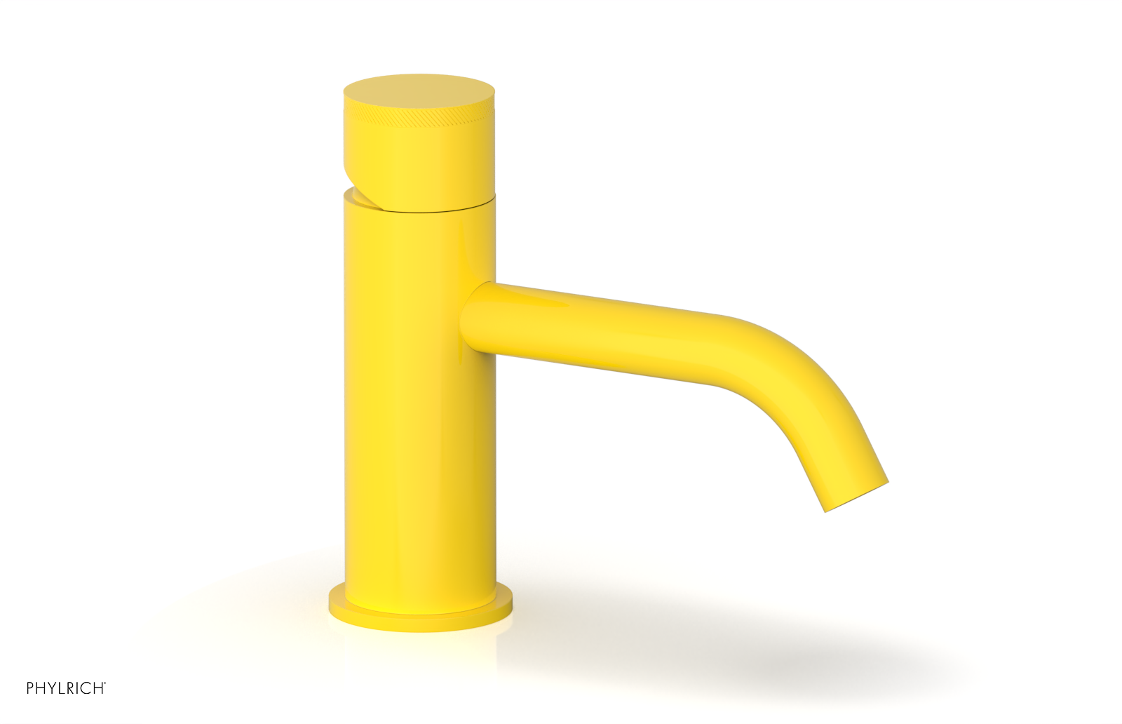 BASIC II - 6" Single Hole Lavatory Faucet, Knurled Handle 230-06-6