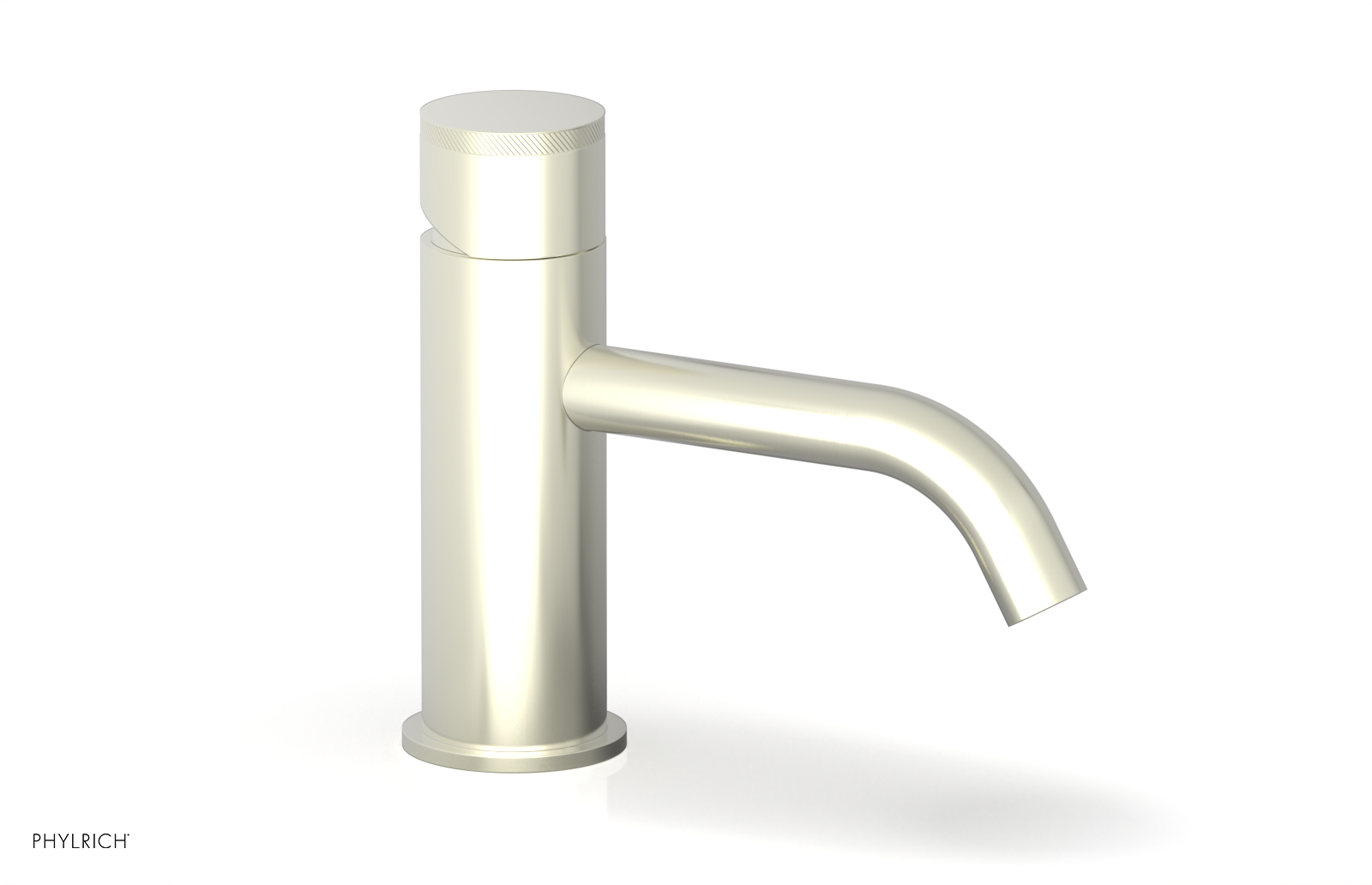 BASIC II - 6" Single Hole Lavatory Faucet, Knurled Handle 230-06-6