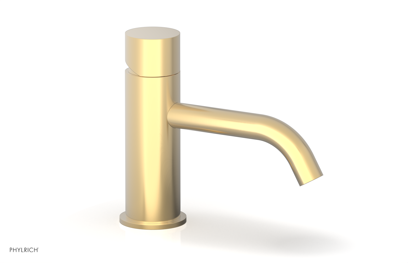 BASIC II - 6" Single Hole Lavatory Faucet, Smooth Handle 230-07-6