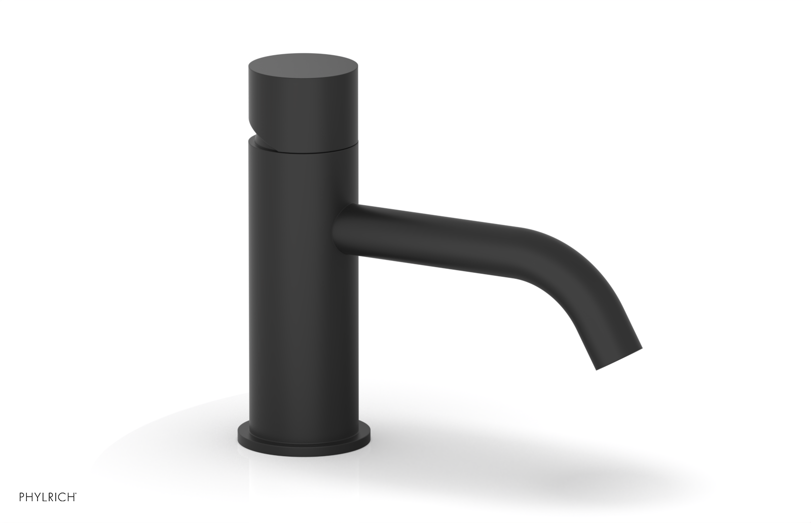 BASIC II - 6" Single Hole Lavatory Faucet, Smooth Handle 230-07-6