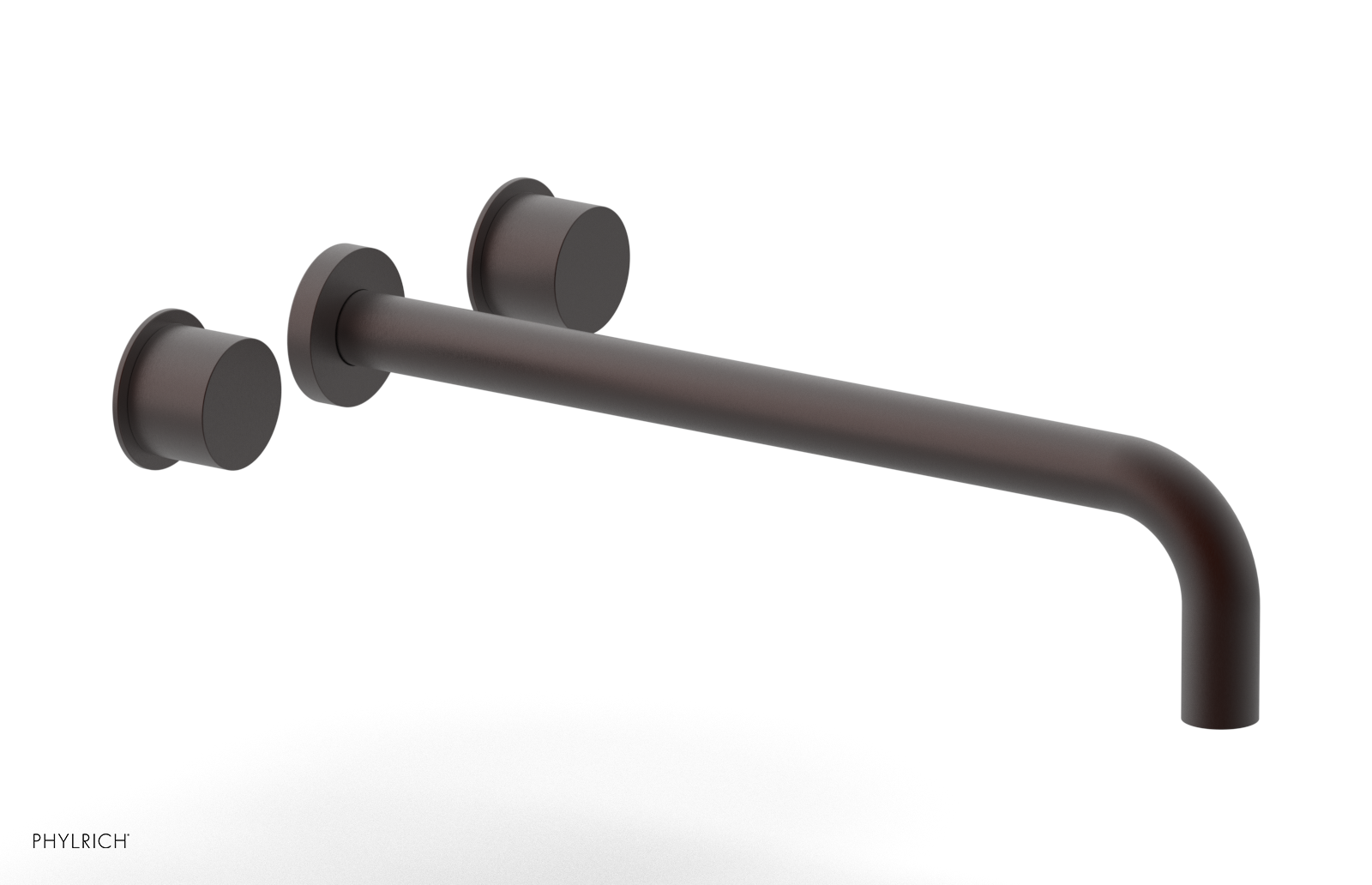 Basic II 14"  Wall Tub Set - Smooth Handles 230-57-14