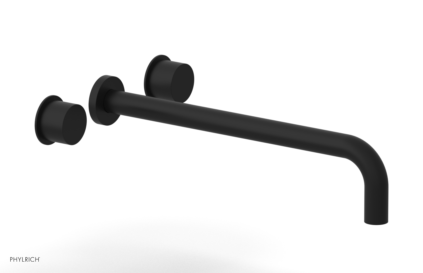 Basic II 14"  Wall Tub Set - Smooth Handles 230-57-14