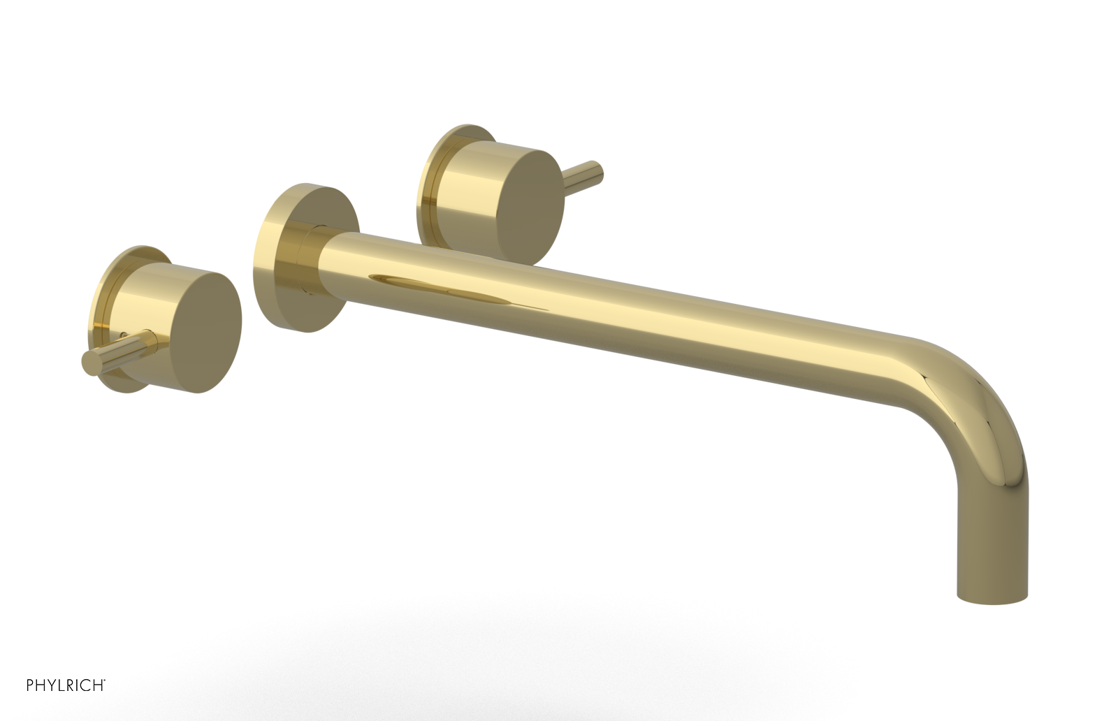 Basic II 12"  Wall Tub Set - Lever Handles 230-59-12