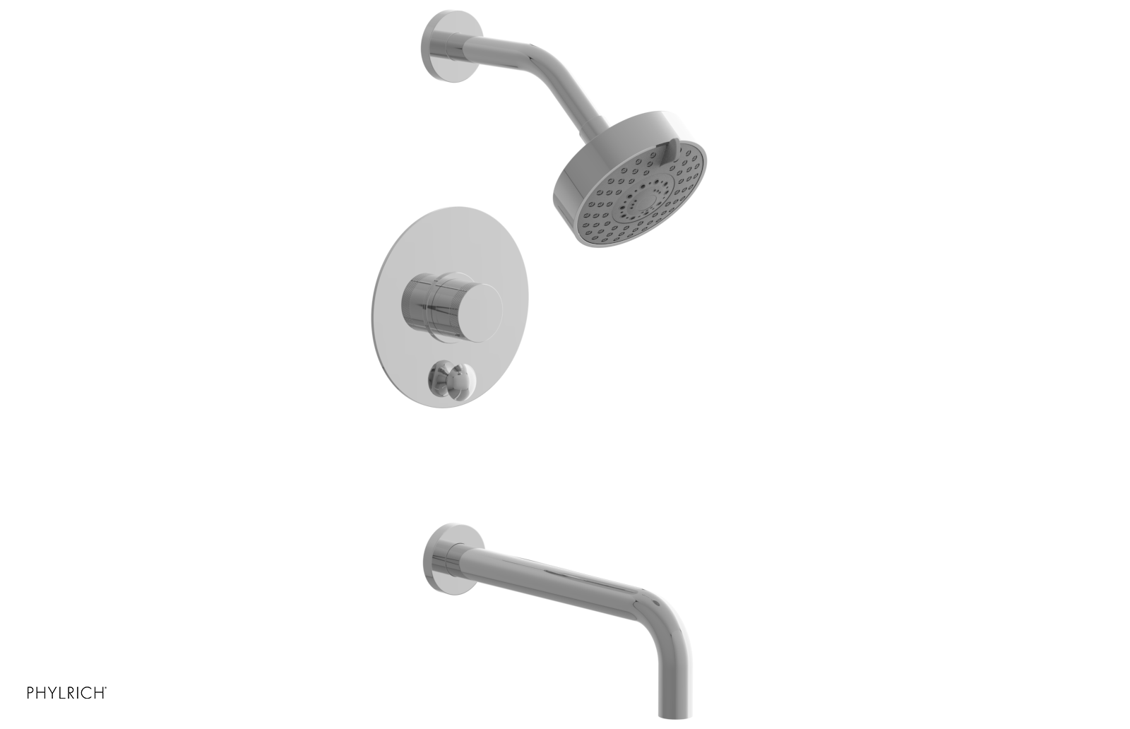 BASIC II 10" Pressure Balance Tub and Shower Set 230-26-10