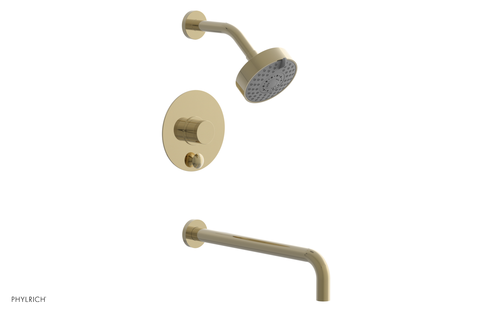 BASIC II 14" Pressure Balance Tub and Shower Set 230-26-14