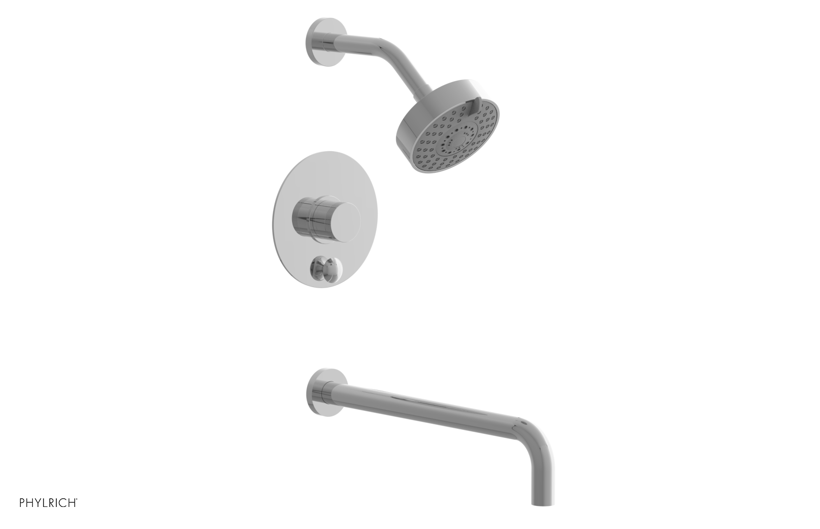 BASIC II 14" Pressure Balance Tub and Shower Set 230-26-14