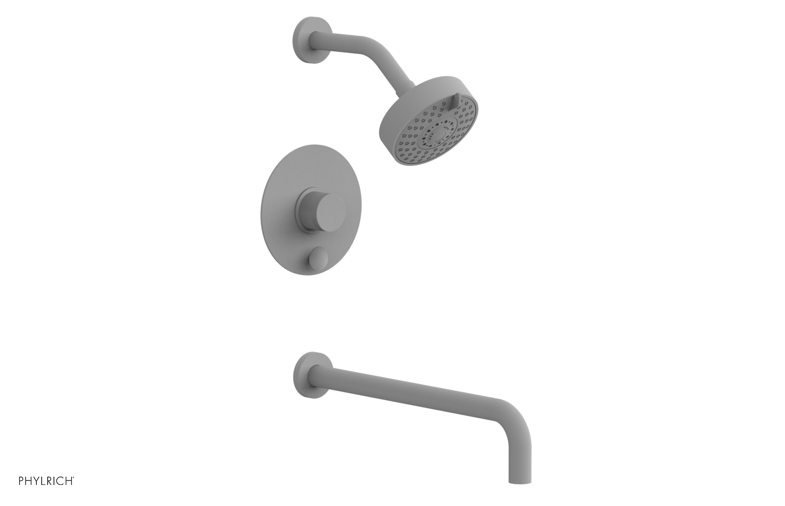 BASIC II 14" Pressure Balance Tub and Shower Set 230-26-14