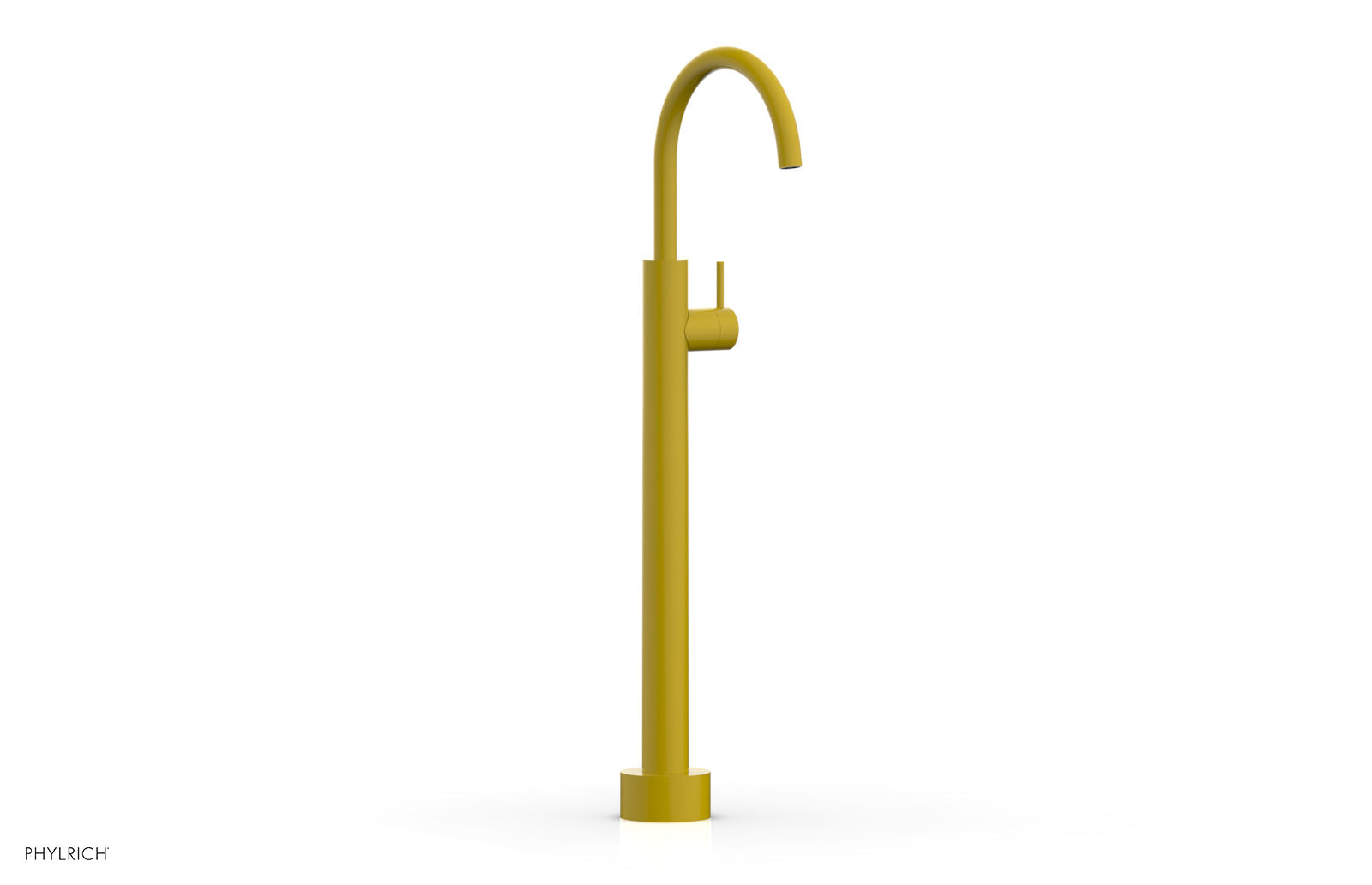 BASIC II Low Floor Mount Tub Filler - Lever Handle  230-45-04