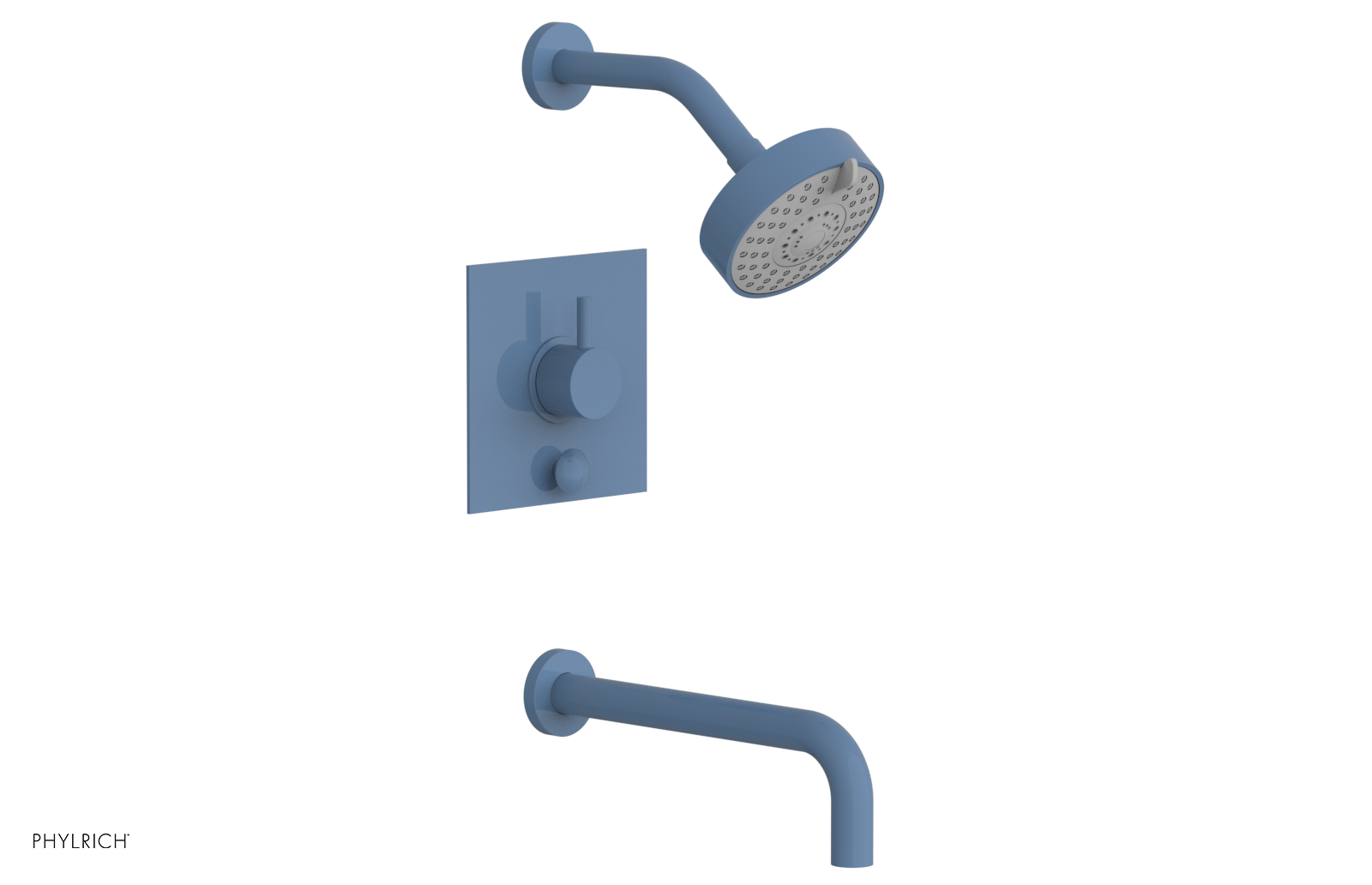 BASIC II 10" Pressure Balance Tub and Shower Set 230S-29-10