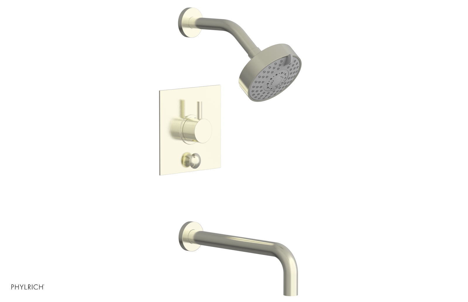 BASIC II 10" Pressure Balance Tub and Shower Set 230S-29-10