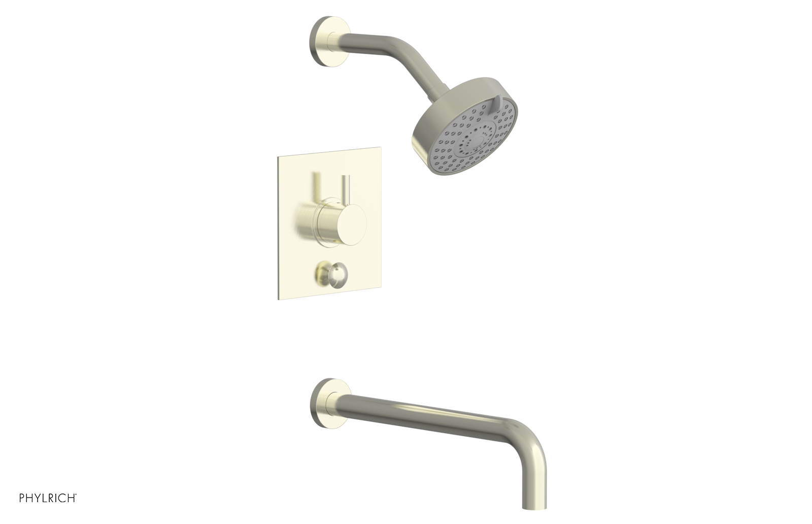 BASIC II 12" Pressure Balance Tub and Shower Set 230S-29-12