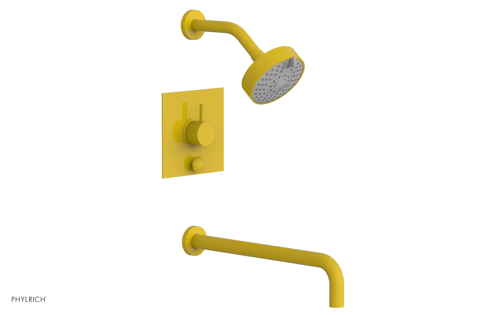 BASIC II 14" Pressure Balance Tub and Shower Set 230S-29-14