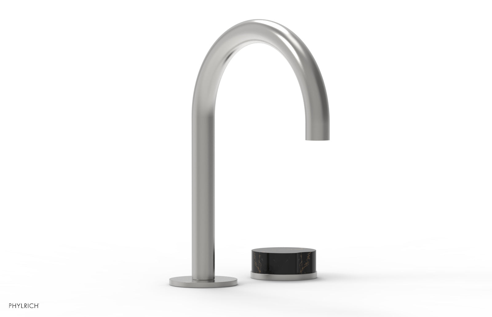 CIRC - Single Handle Faucet - High Spout, Marble Handles 250-06