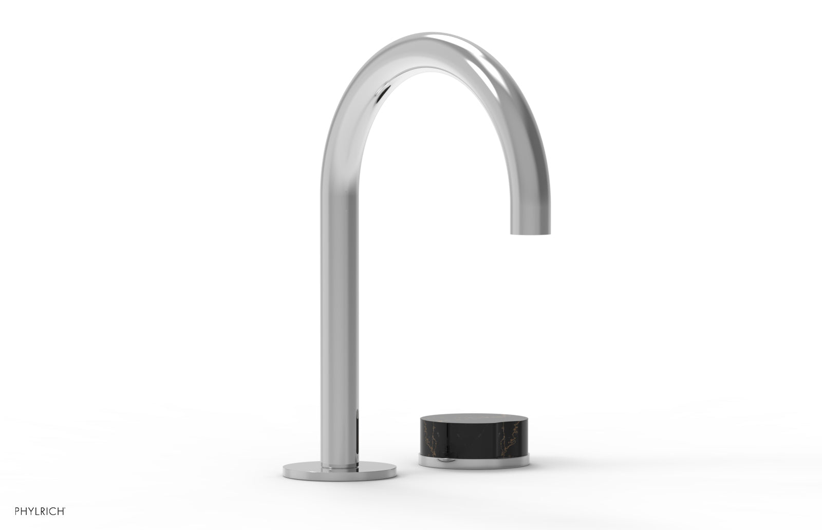 CIRC - Single Handle Faucet - High Spout, Marble Handles 250-06