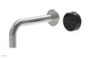 CIRC - Single Handle Wall Lavatory Set - Black Marble Handle 250-17