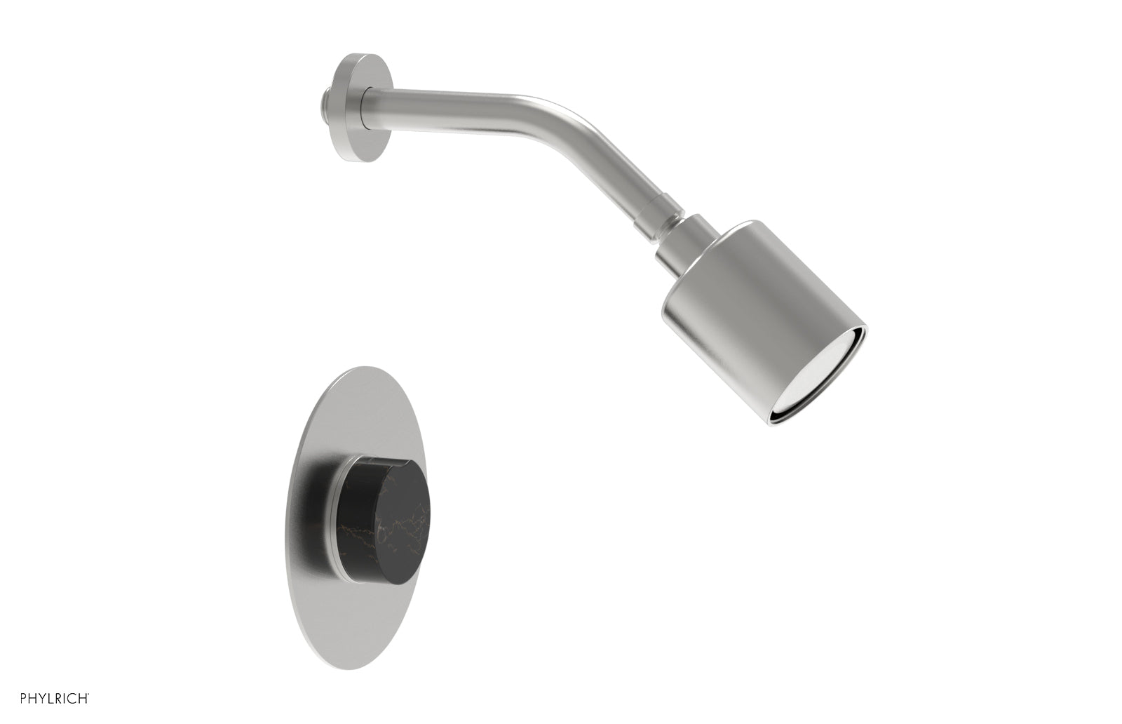 CIRC - Pressure Balance Shower Set - Black Marble Handle 250-23