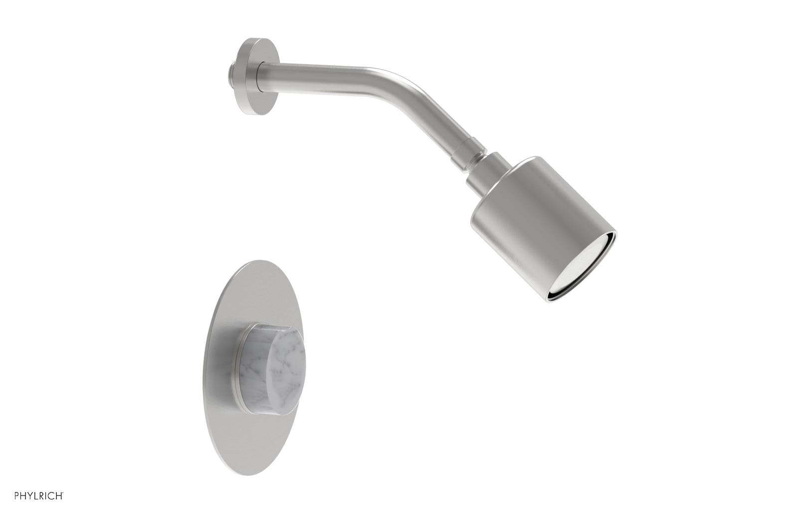 CIRC - Pressure Balance Shower Set - White Marble Handle 250-23
