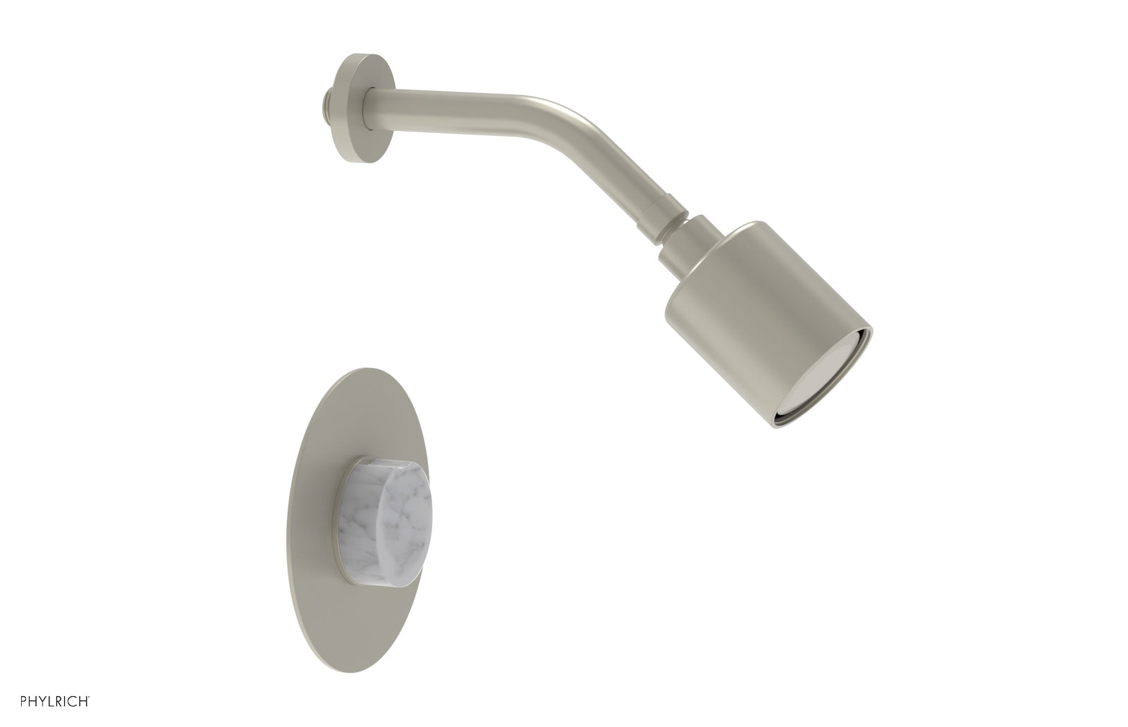 CIRC - Pressure Balance Shower Set - White Marble Handle 250-23