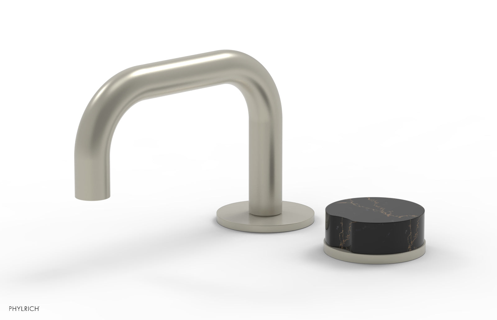 CIRC - Single Handle Faucet - Low Spout, Marble Handle 250L-06