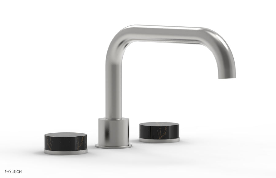 CIRC - Deck Tub Set - Low Spout Marble Handles 250L-42