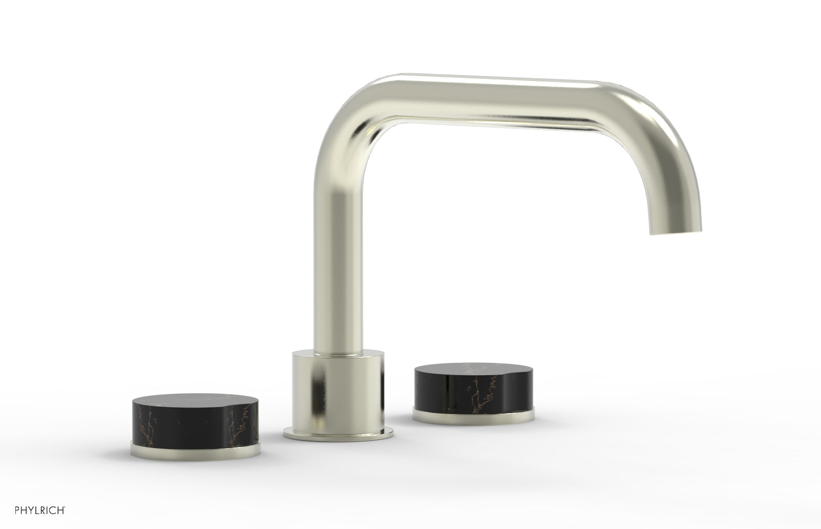 CIRC - Deck Tub Set - Low Spout Marble Handles 250L-42