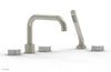 CIRC - Deck Tub Set with Hand Shower - Marble Handles 250L-50