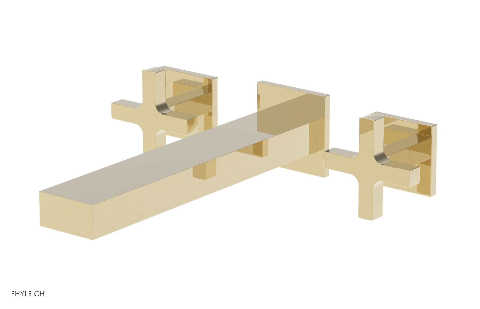 CROI 10" Wall Tub Set - Cross Handles 255-56-10