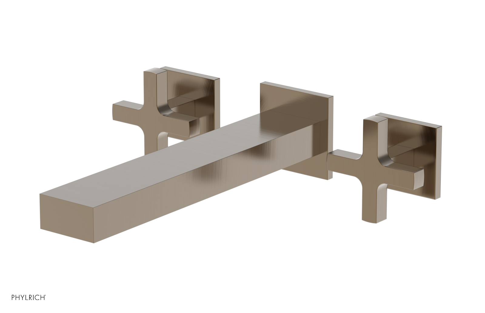 CROI 10" Wall Tub Set - Cross Handles 255-56-10