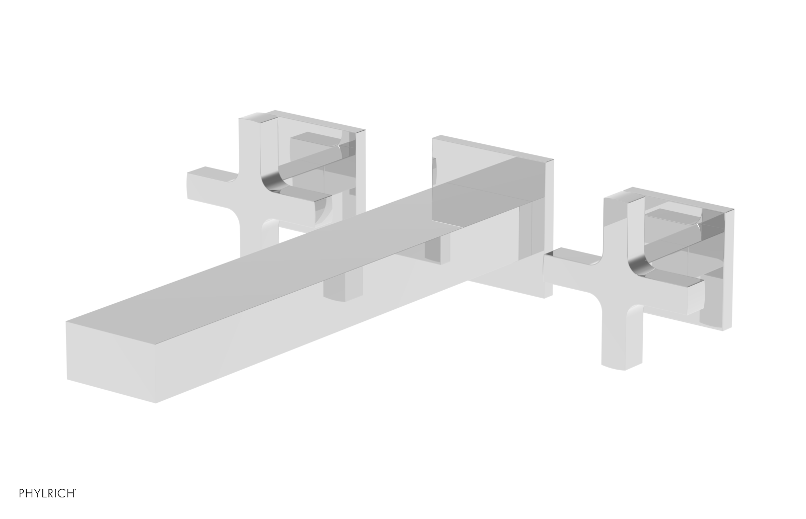 CROI 10" Wall Tub Set - Cross Handles 255-56-10
