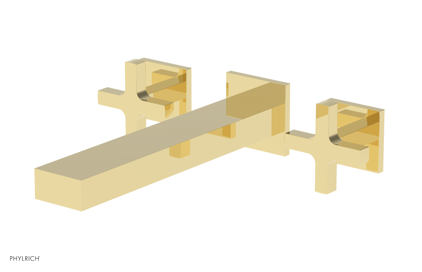 CROI 10" Wall Tub Set - Cross Handles 255-56-10