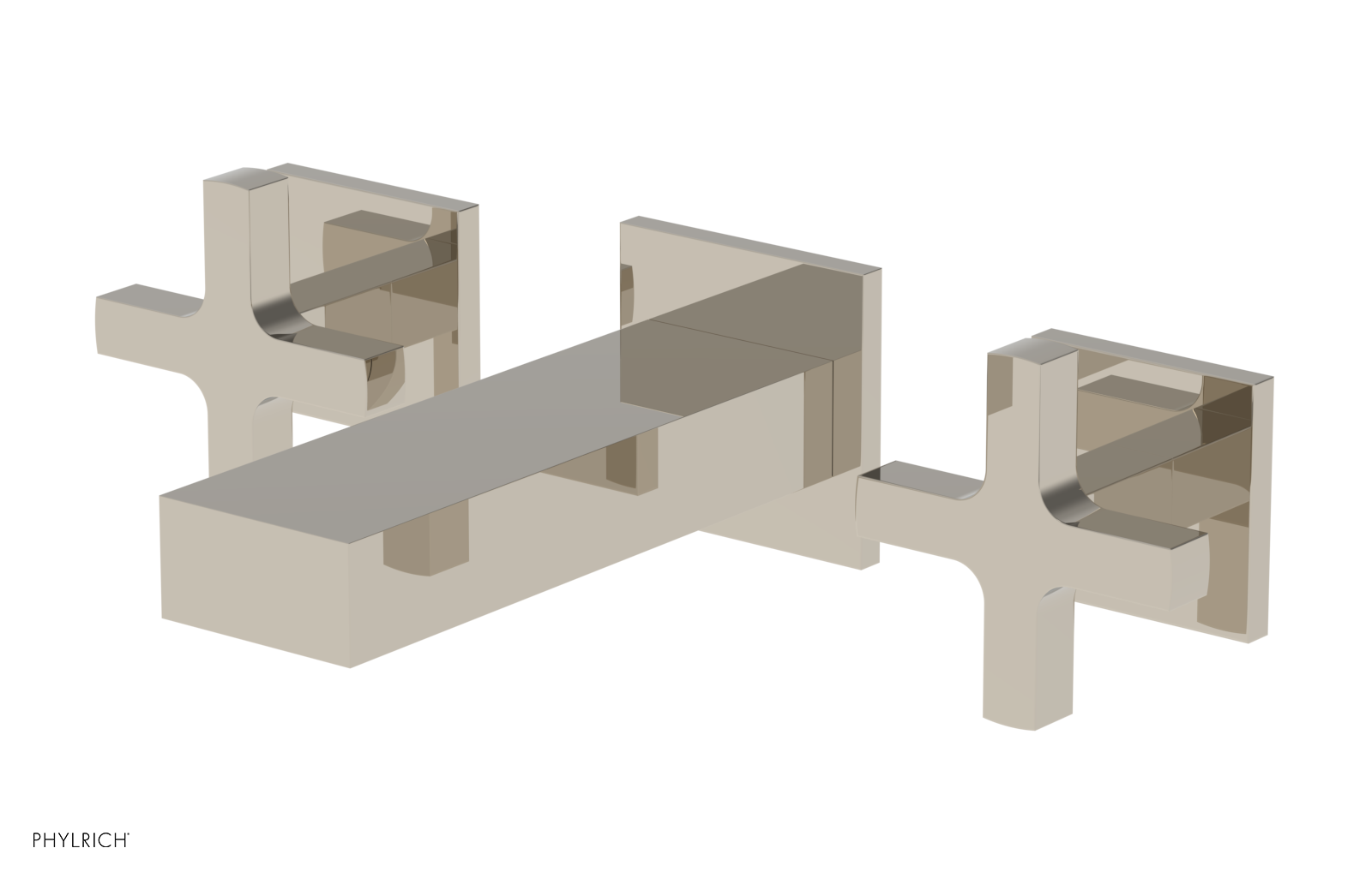 CROI 6" Wall Tub Set - Cross Handles 255-56-6