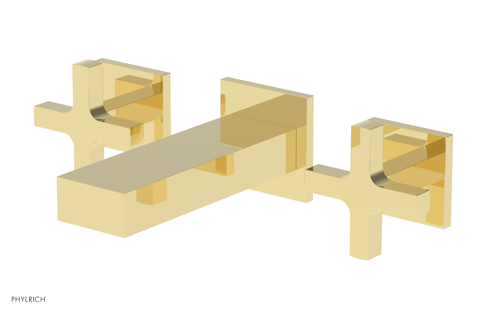 CROI 6" Wall Tub Set - Cross Handles 255-56-6