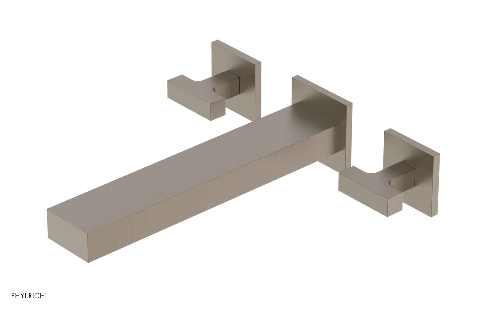 CROI 10" Wall Tub Set - Lever Handles 255-57-10