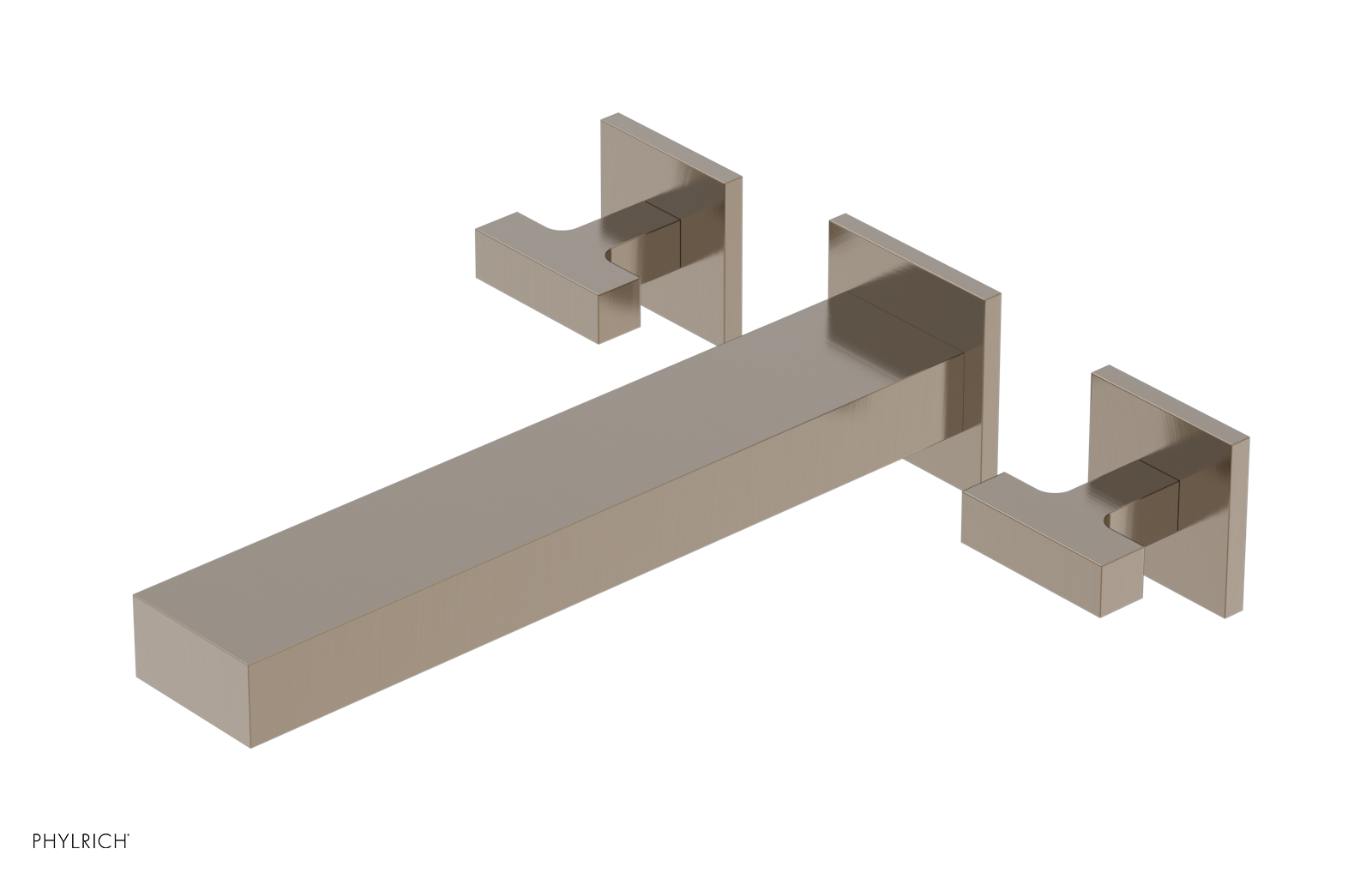 CROI 10" Wall Tub Set - Lever Handles 255-57-10