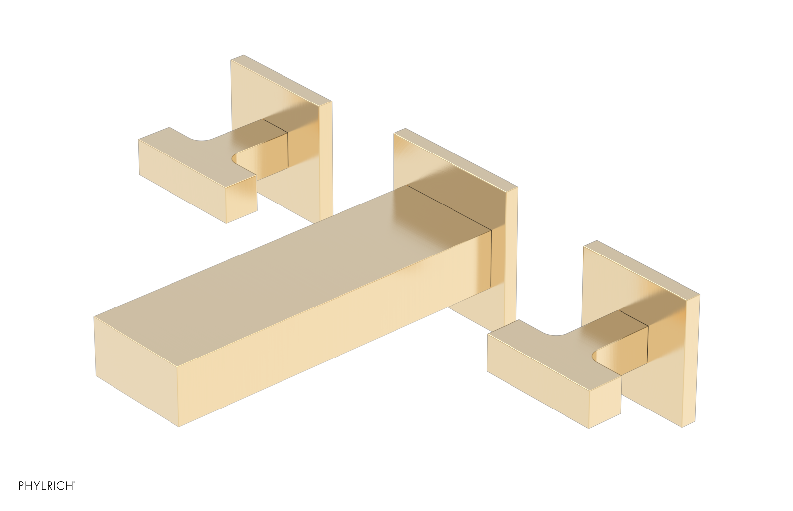 CROI 6" Wall Tub Set - Lever Handles 255-57-6