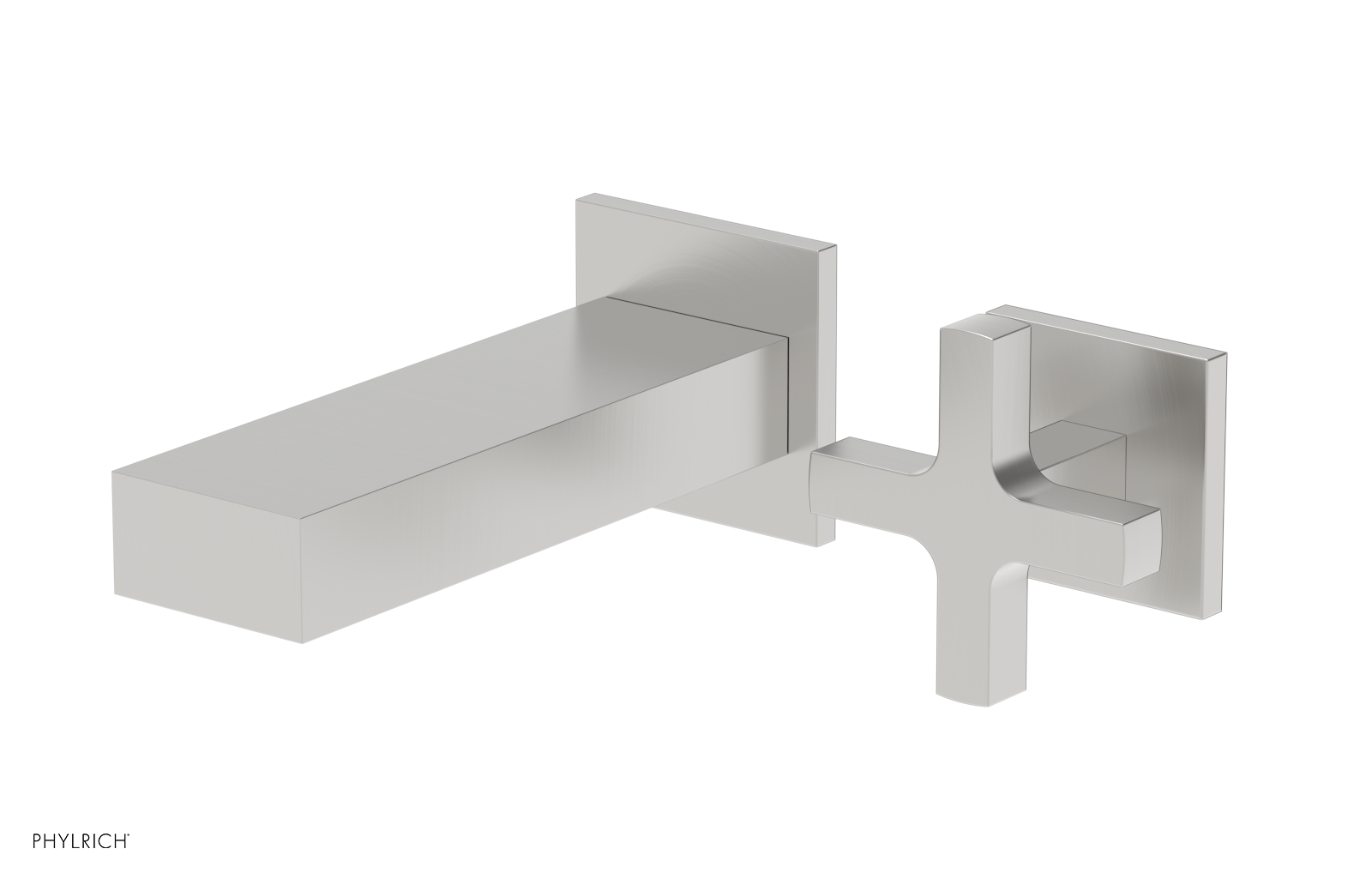 CROI - 6" Single Cross Handle Wall Lavatory Set 255-15-6