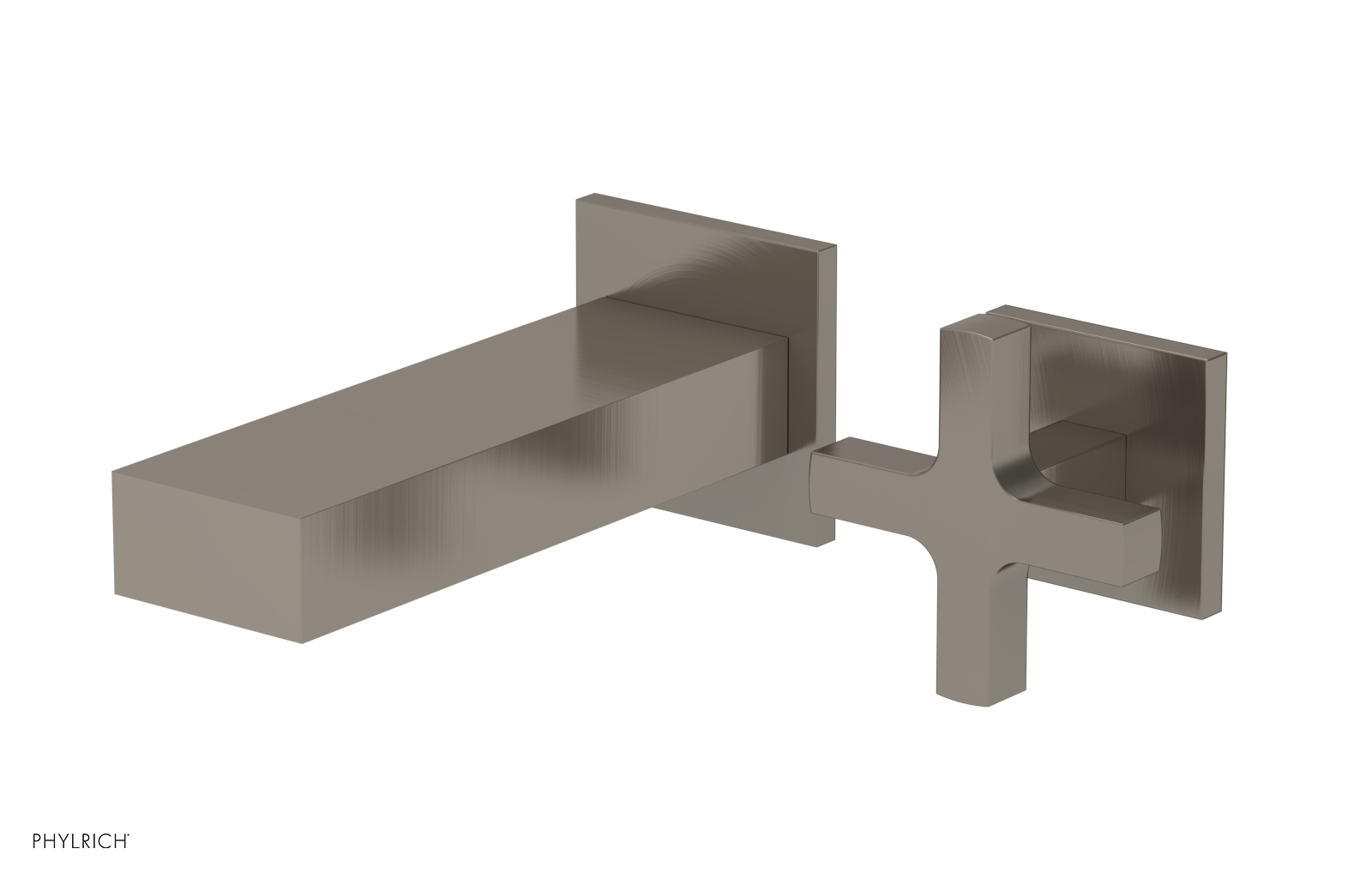 CROI - 6" Single Cross Handle Wall Lavatory Set 255-15-6